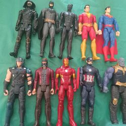12" Action Figures assorted