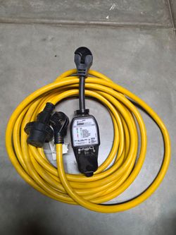 25' Weekender 30A RV Extension Cord + Southwire Surge Guard 44280