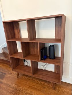 52.5x 45 Wood Cube Bookcase