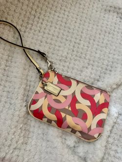Coach y2k wristlet