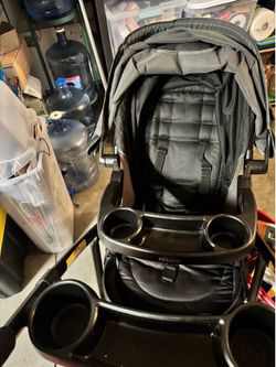 Stroller with cup holder