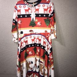 New!!! Christmas Dress Size:7For Women