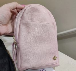 Lifetime, Leather Pink Sling Bag