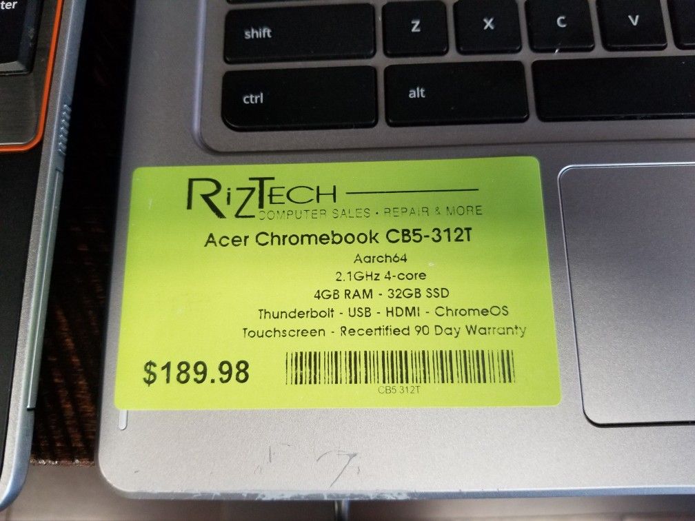 Acer Chromebook CB5-312T