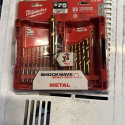 Milwaukee TITANIUM DRILL BIT SET