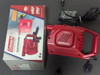 Coleman quick pump 120v
