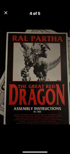 The Great Red Dragon Pewter Collector 