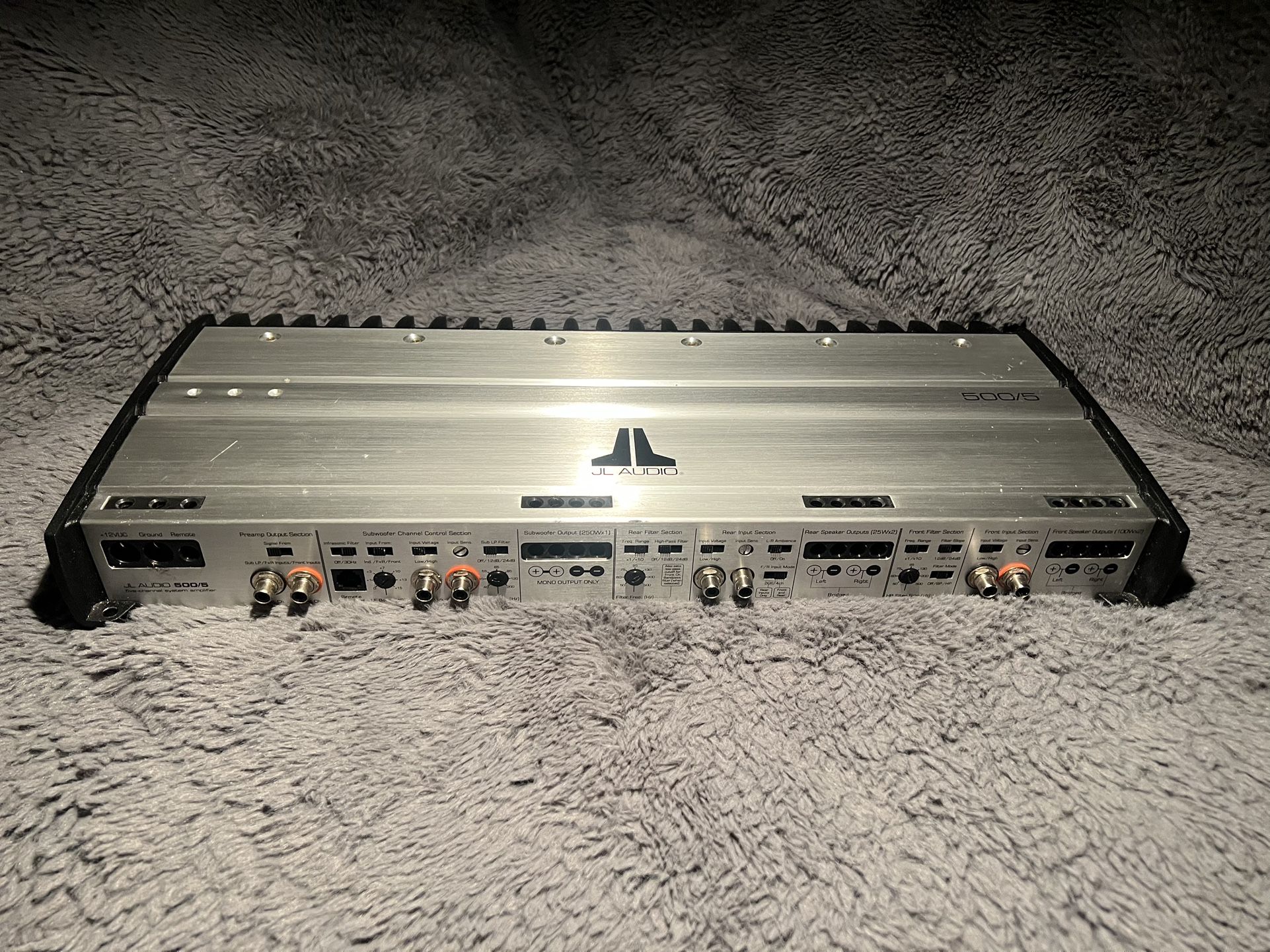 JL Audio 500/5 Channel Amplifier
