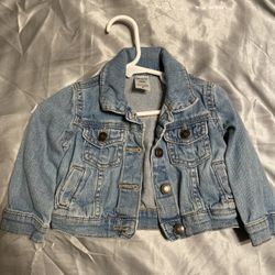 Baby Girl Jeans Jacket 12 Months 