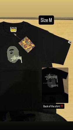 BAPE x Stussy Collab T-Shirt