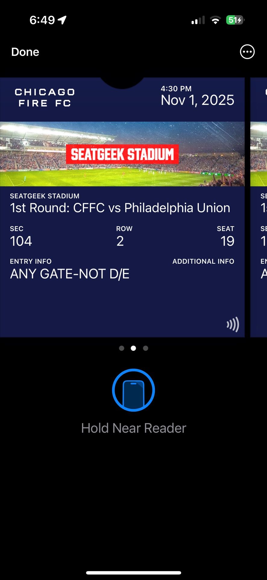 Chicago Fire Playoff Tickets
