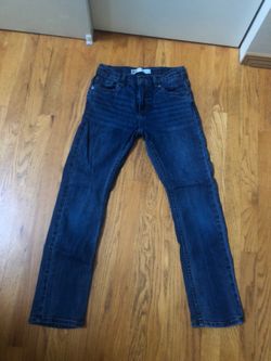 Youth boys Levi jeans with adjustable waist band size 14 Reg