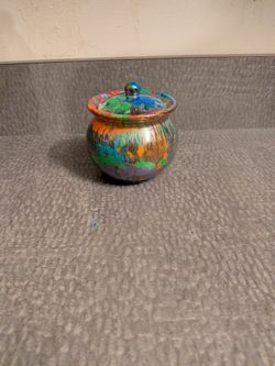 Epoxy Resin Trinket Storage Jar