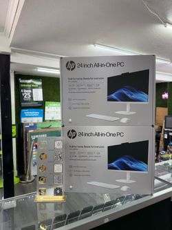 Hp 24” all in one pc 512gb 8gb window 11 !!