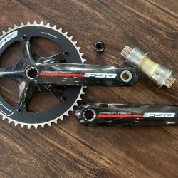 FSA Carbon Track crankset 