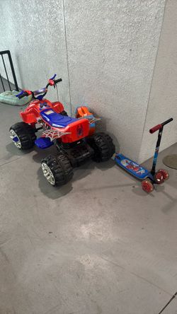 Spider-Man Four Wheeler