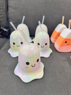 Halloween Cute Ghost cups personalized
