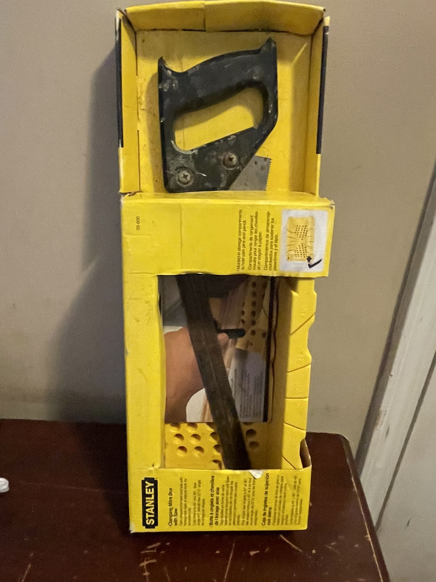 Stanley Mitre box and saw set NEW