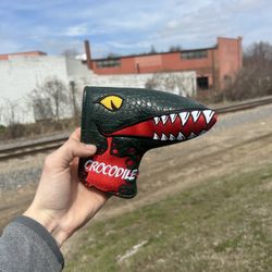 Crocodile putter headcover