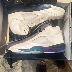 Jordan 5 Grape Size 13 