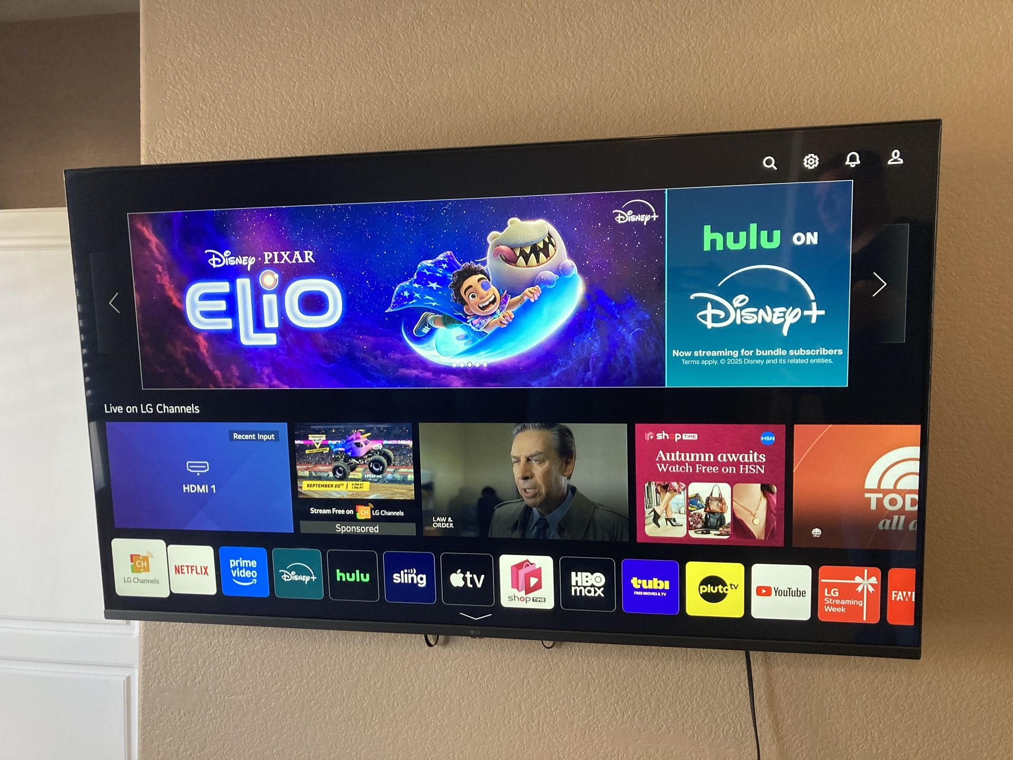 55” LG Smart TV - Works Great - 3 Years Old