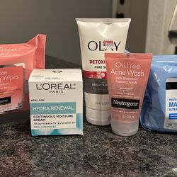 Neutrogena L’Oréal And Olay Face Washes And Creams