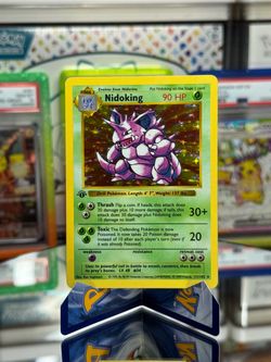 1st edition shadowless Nidoking