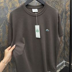 Brown Lacoste Shirt/Camisa Lacoste Cafe