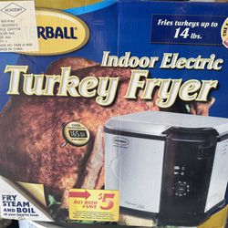 Butterball Indoor Electric Turkey Fryer $25