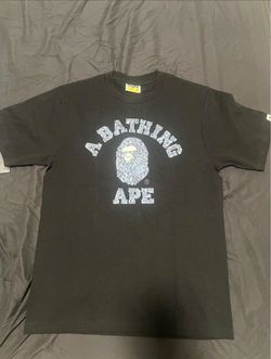 BAPE Wild Leopard Pattern College Tee