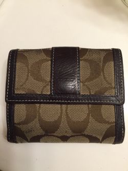 Coach bifold wallet