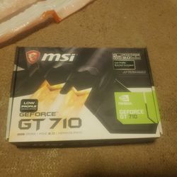 Msi GeForce GT 710