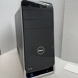 Dell XPS 8700, Gaming Intel core i7, 3.60 GHz, 32 GB RAM 250 GB SSD 1 TB HDD, NVIDIA GeForce GT 720 Graphics Card, Wireless 🛜 HDMI Display Port SD xD