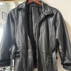 High quality leather jacket - female small size