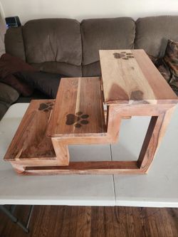 Wood steps