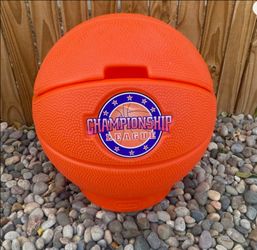 Vintage little tikes basketball toybox