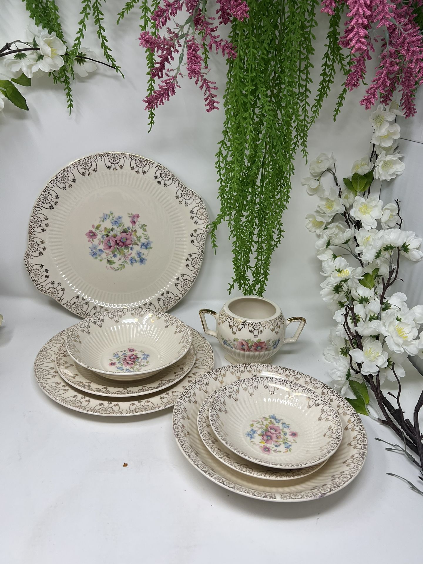 Vintage Royal China – 32 Pieces for $145 + FREE 26 Bonus Pieces!