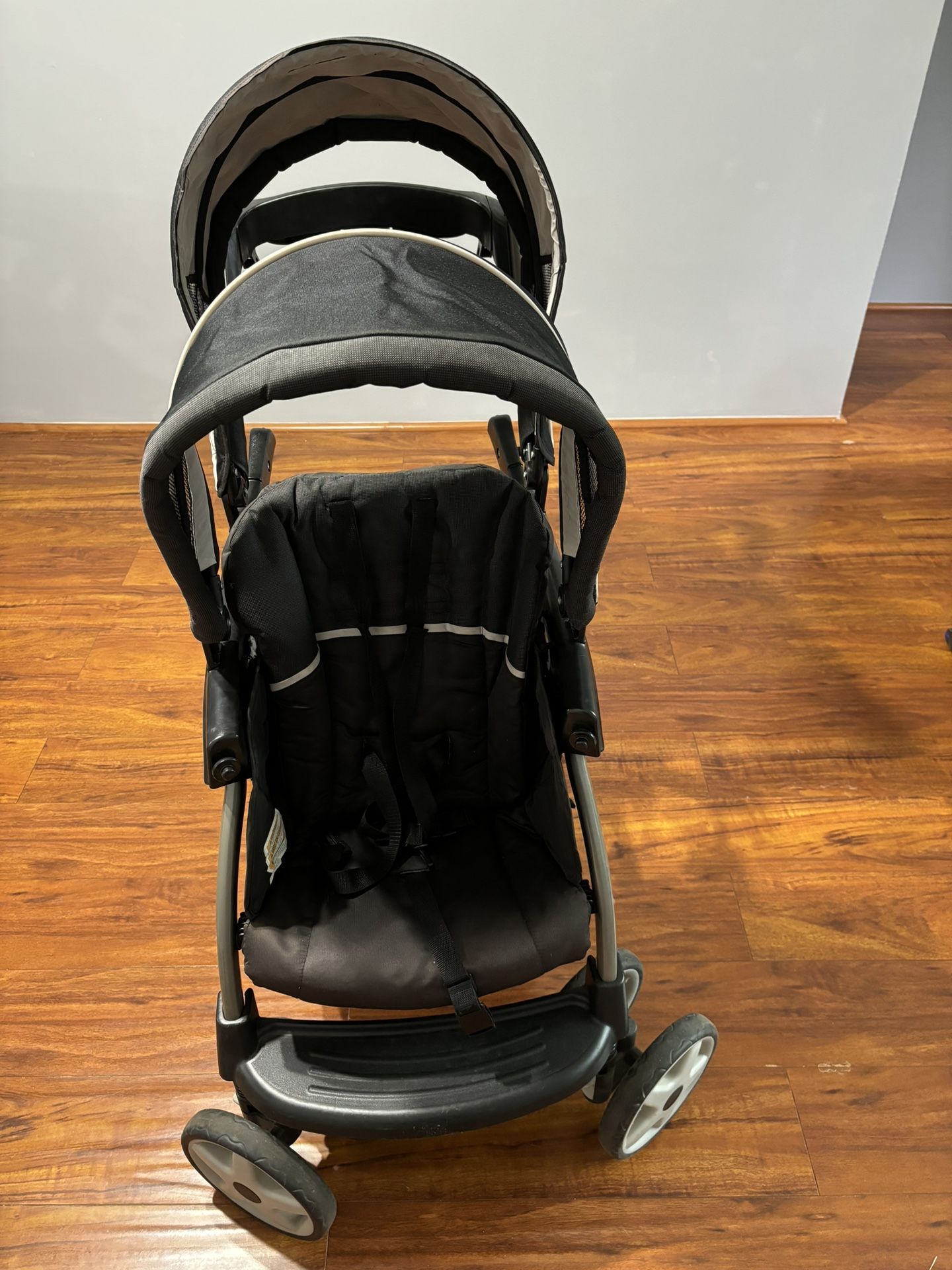 graco ready2grow click connect double stroller