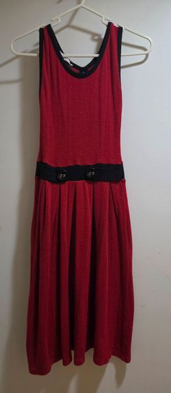 Cute red and black vintage style dress. European size 36 / small.