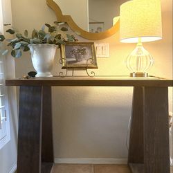 Farmhouse console table