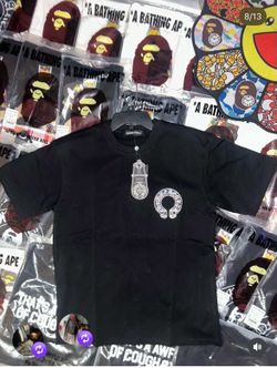 Chrome heart tee