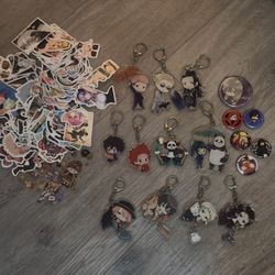 Anime Keychains & More