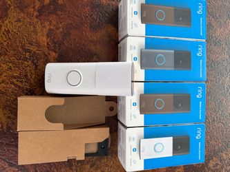 Ring Camera Bundle (Indoor+Outdoor Camera)