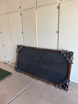 Ornate Antique Chalkboard