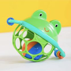 Bright Starts Oball Musical Toy, Jingle & Shake Pal, BPA-Free Easy-Grasp Baby