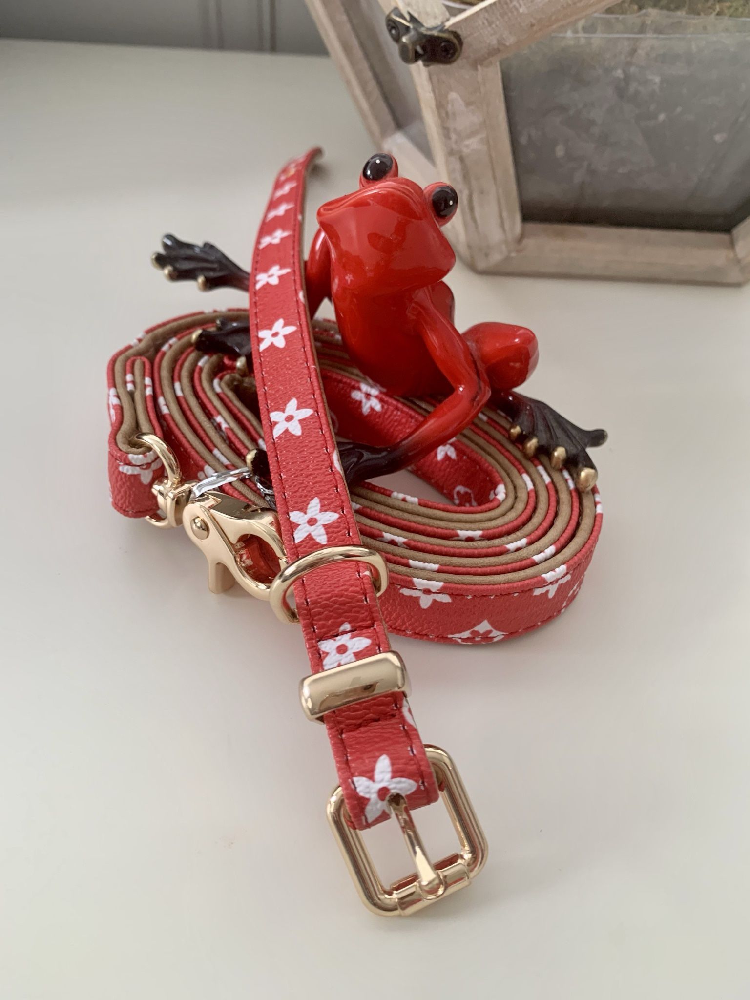 Luxury Dog Collar And Leash Set