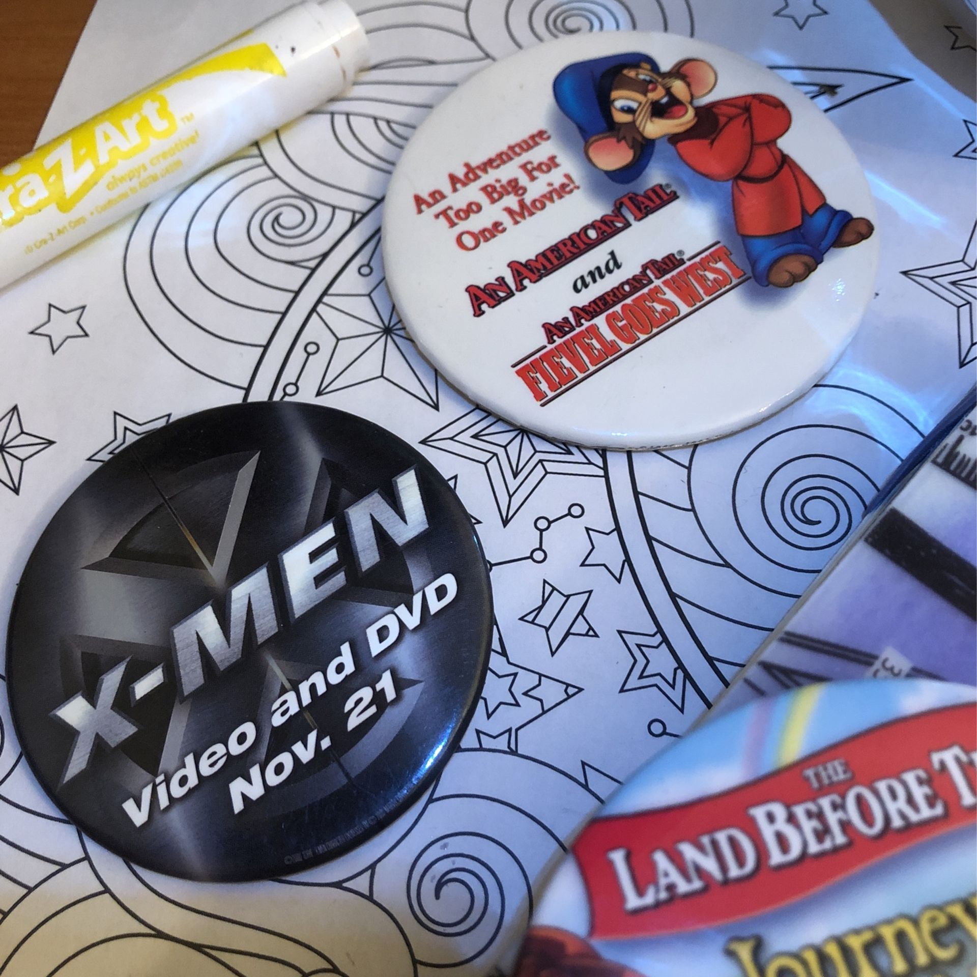90s Kid Pins - Real Vintage Movie Merch