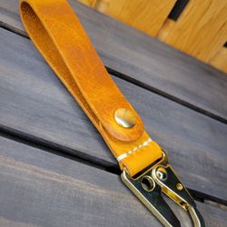 Leather Keychain 