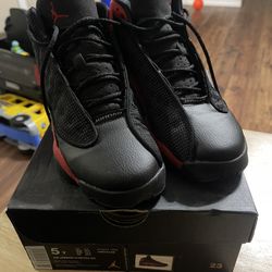 Jordan Retro 13 Bred GS Size 5