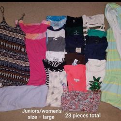 Juniors/Women's Size Large Clothes 